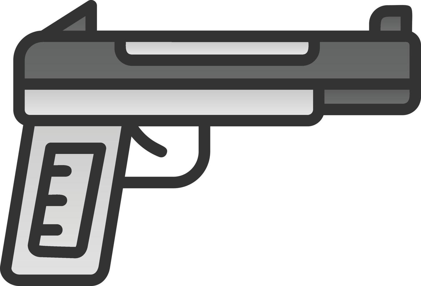 diseño de icono de vector de pistola