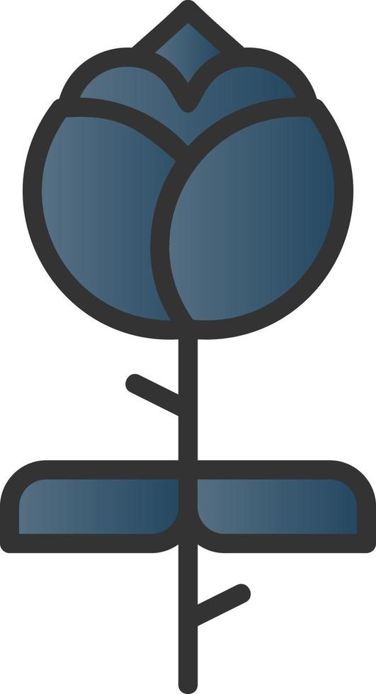 Rose Vector Icon Design