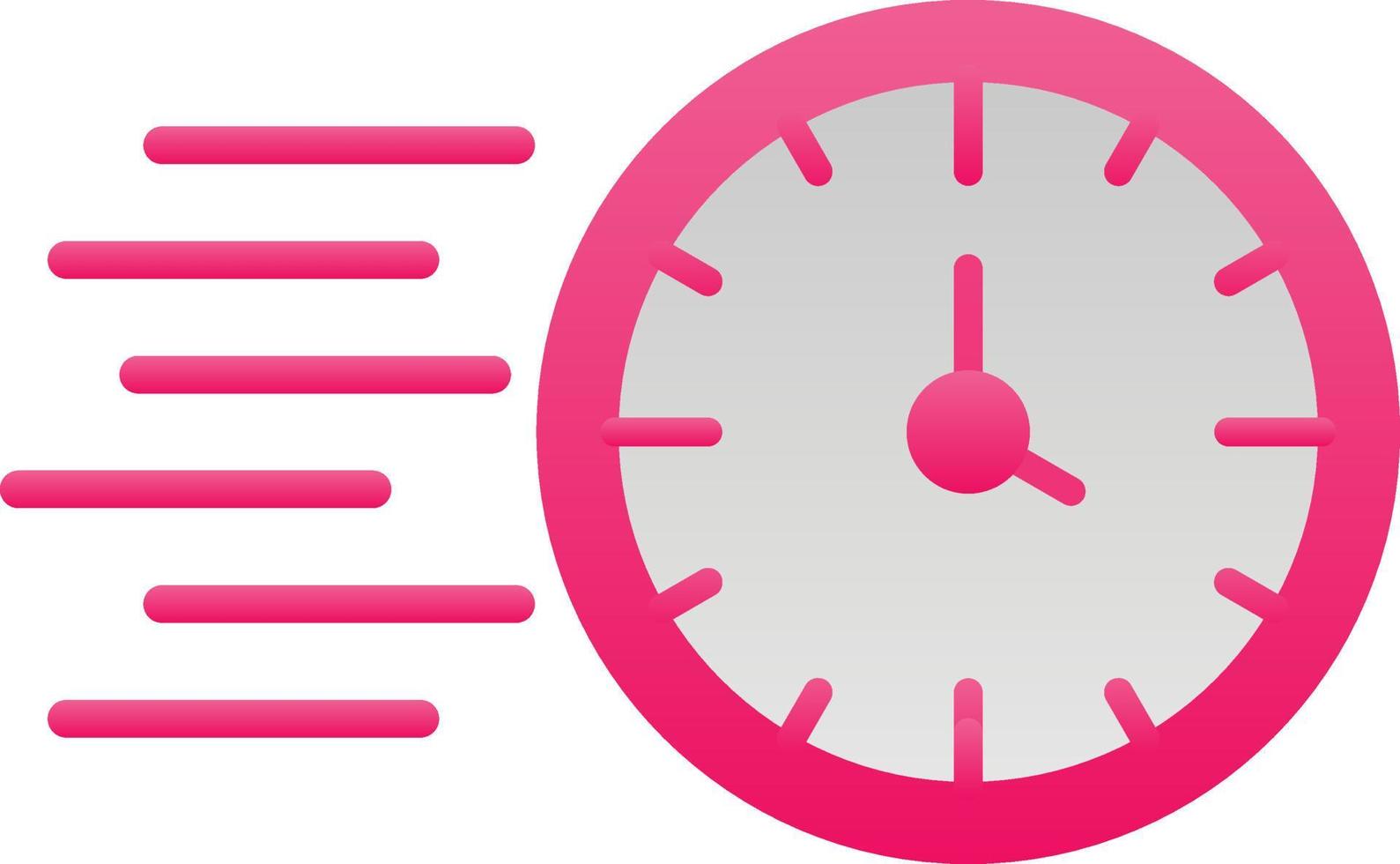 Fast Time Vector Icon Design