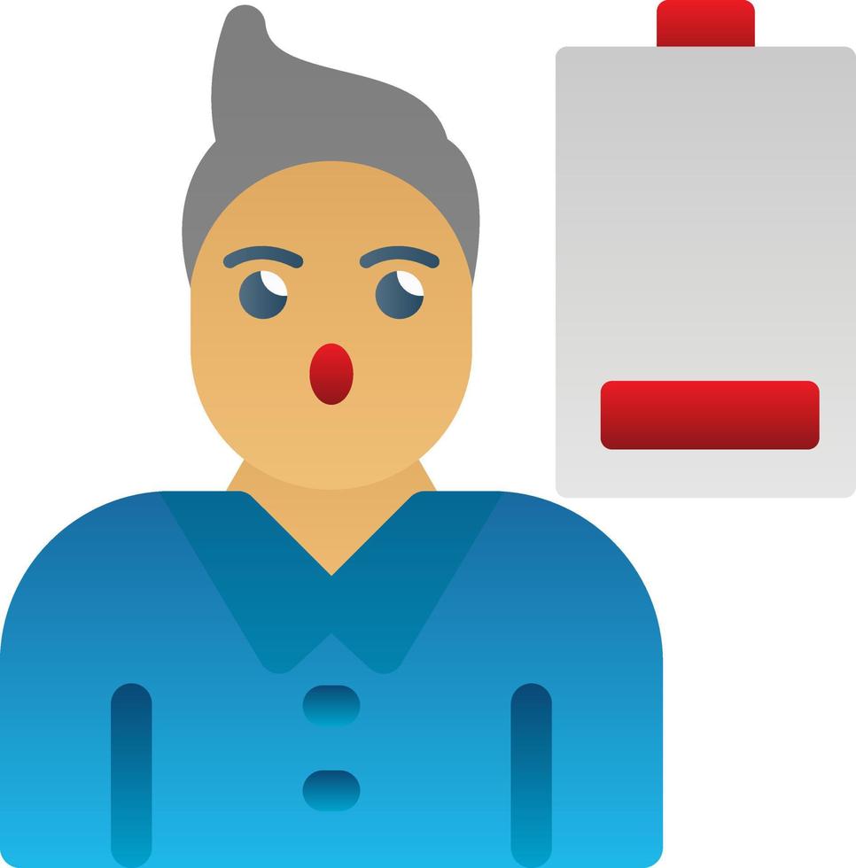 Fatigue Vector Icon Design