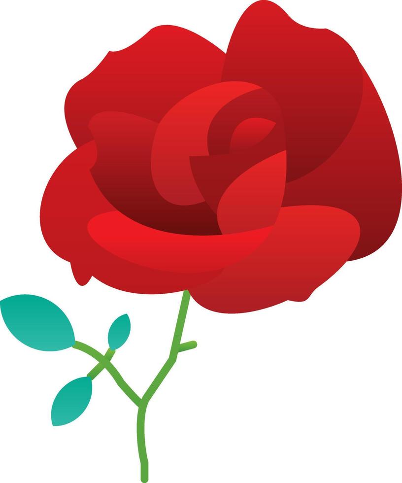 Rose Vector Icon Design