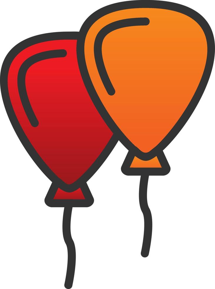 Balloon Vector Icon Design