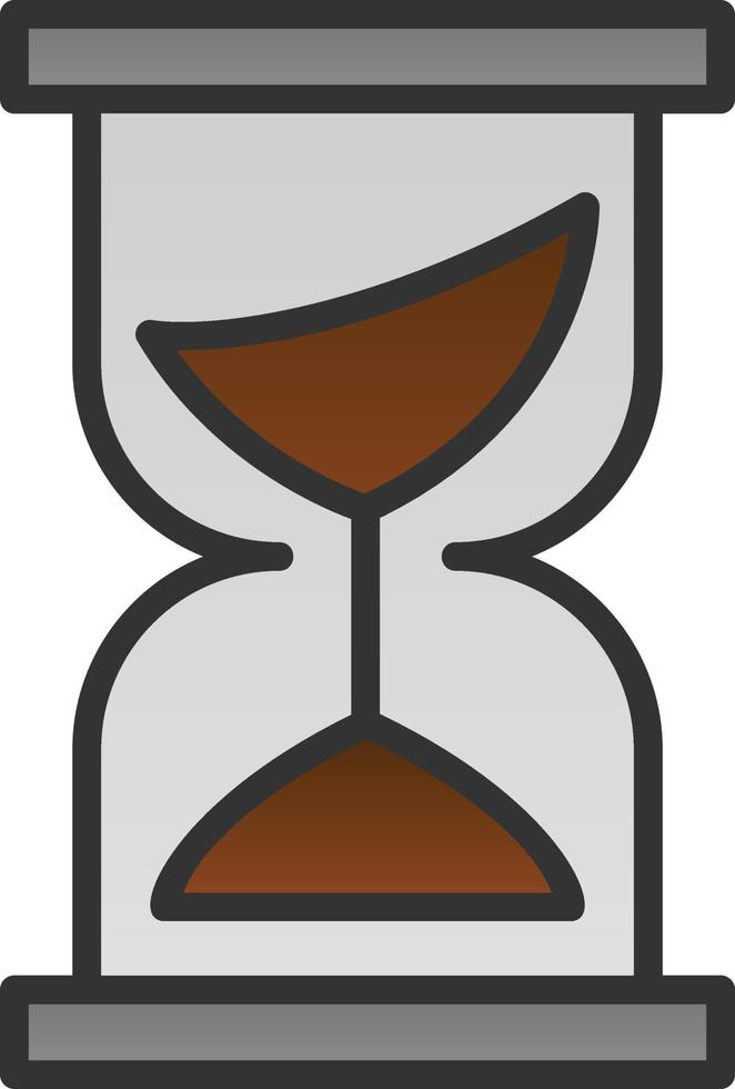 Hourglass Vector Icon Design