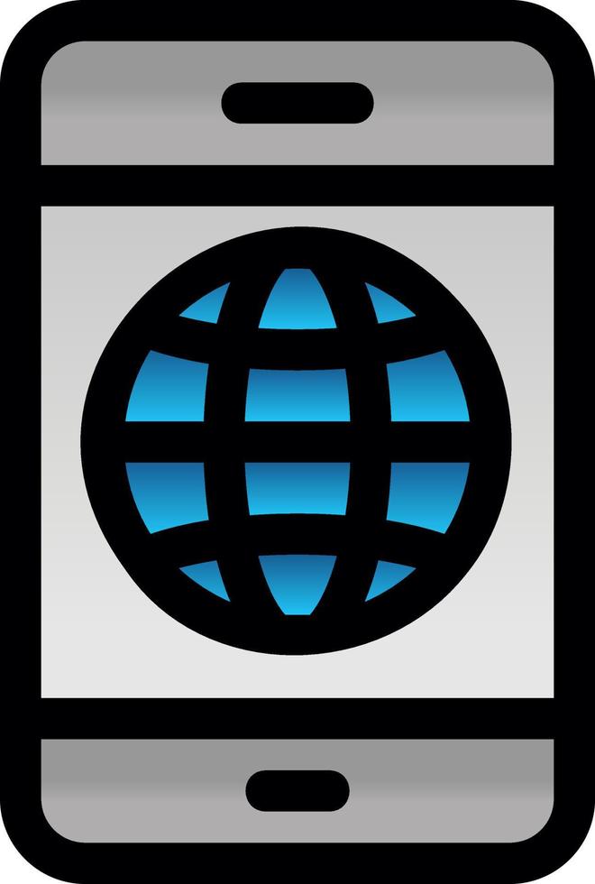 Internet Vector Icon Design