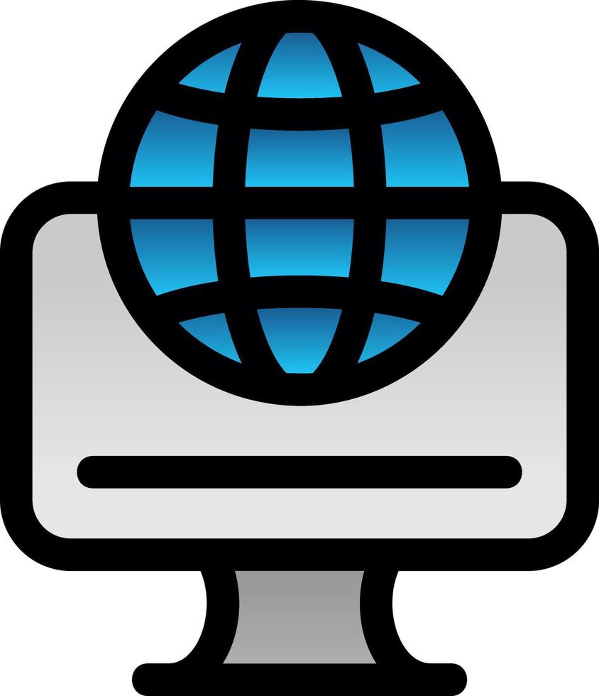 Intranet Vector Icon Design