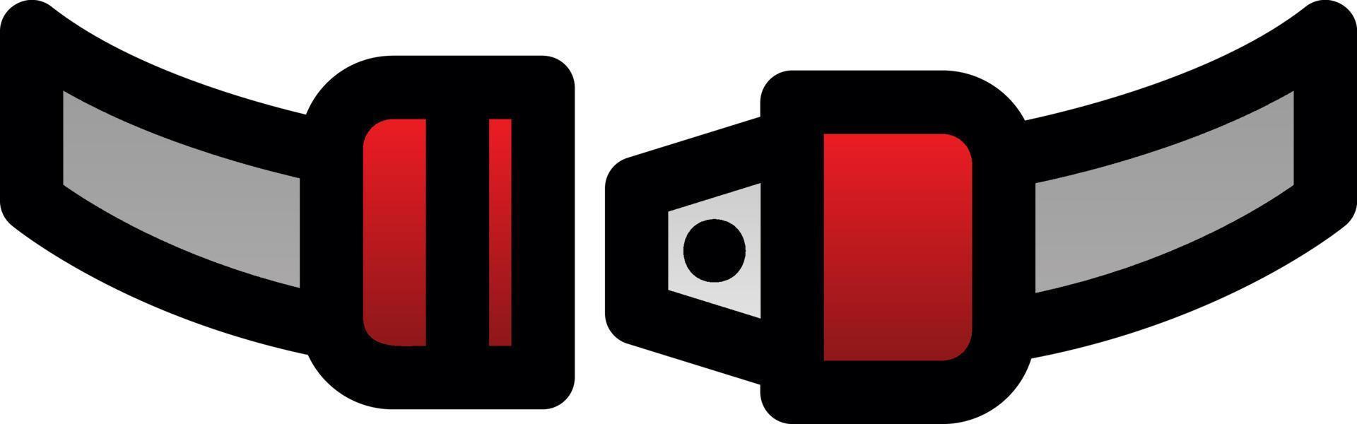 Safety Belt Vector Icon Design
