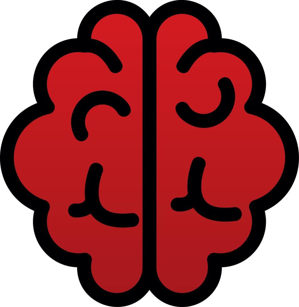 Brain Vector Icon Design