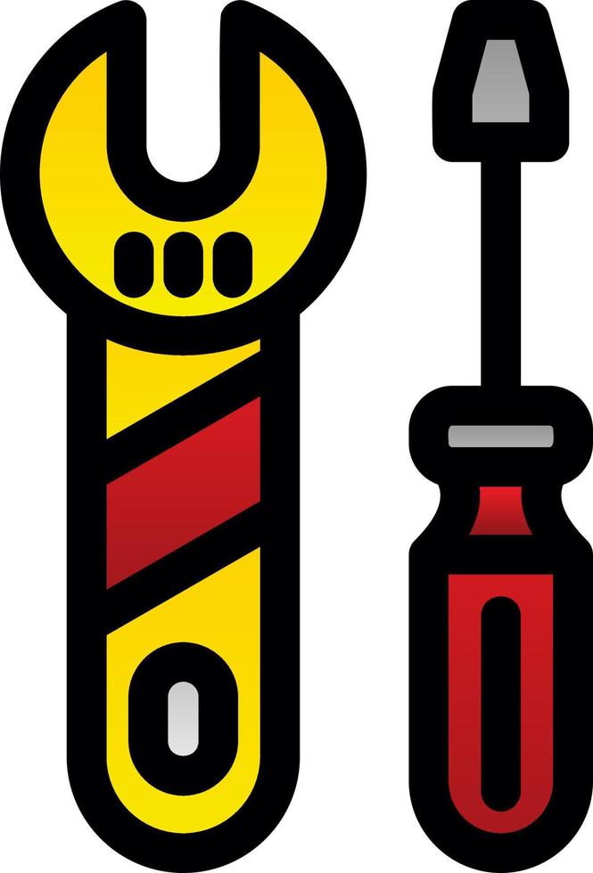 Wrench Vector Icon Design