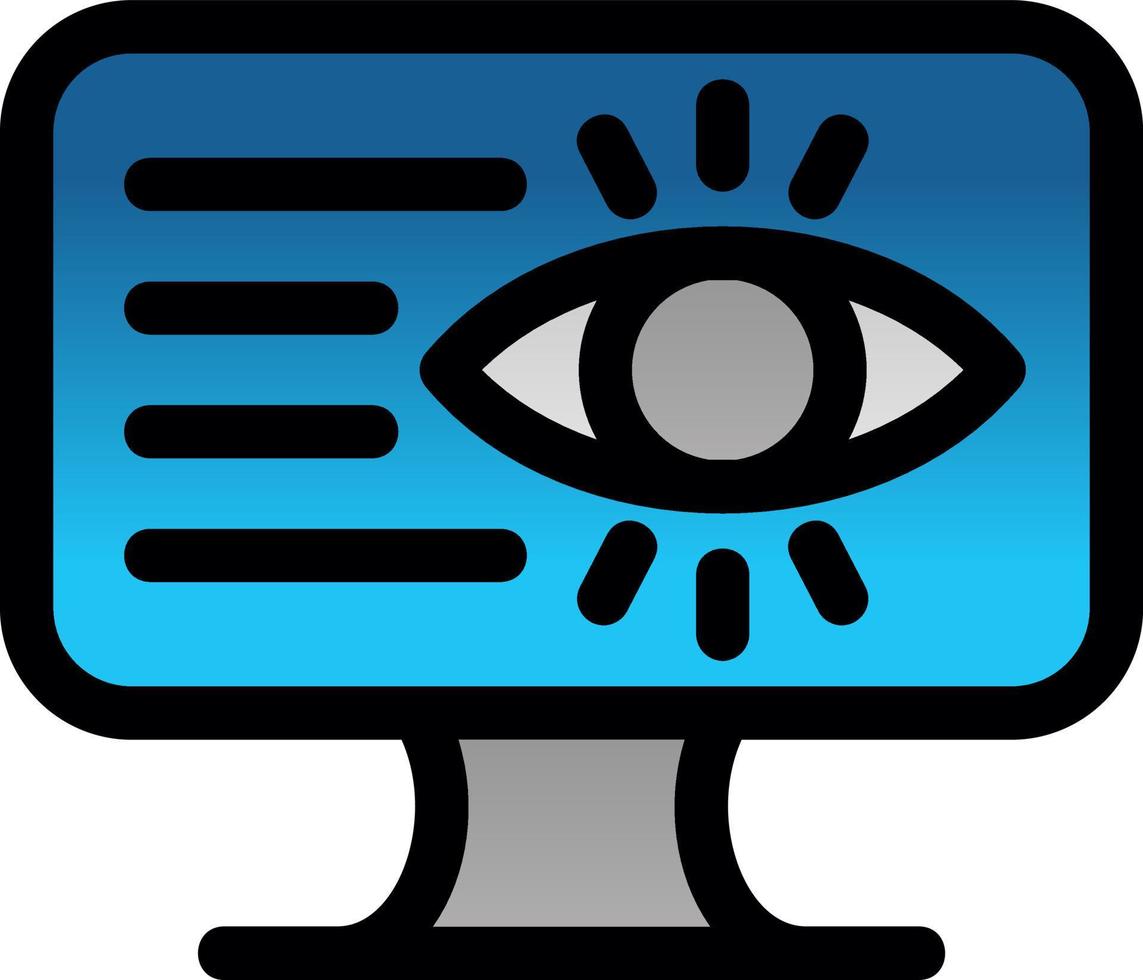 Online Privacy Vector Icon Design