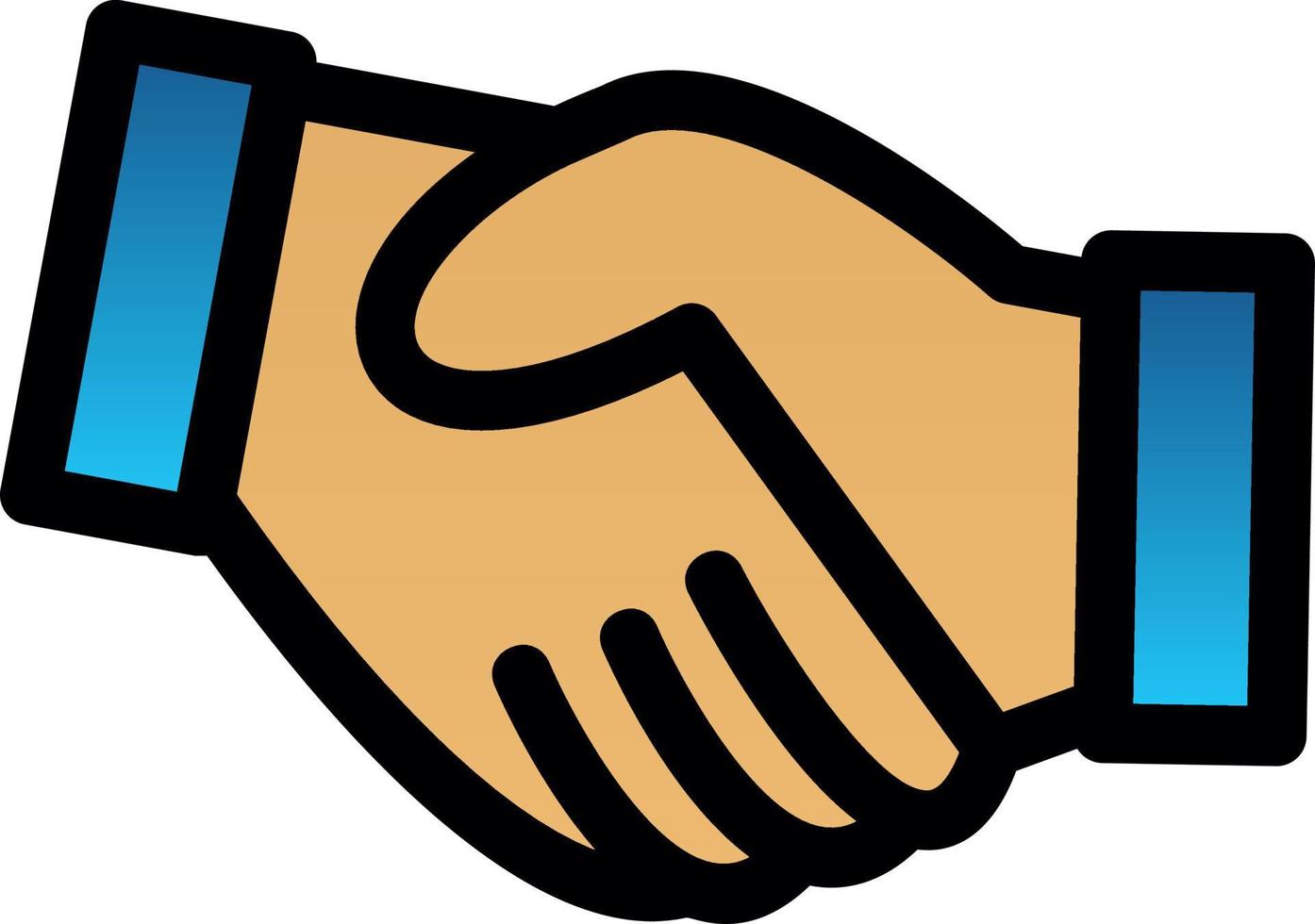 Handshake Vector Icon Design