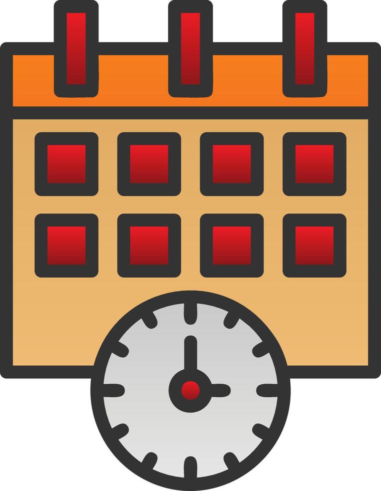 Schedule Vector Icon Design