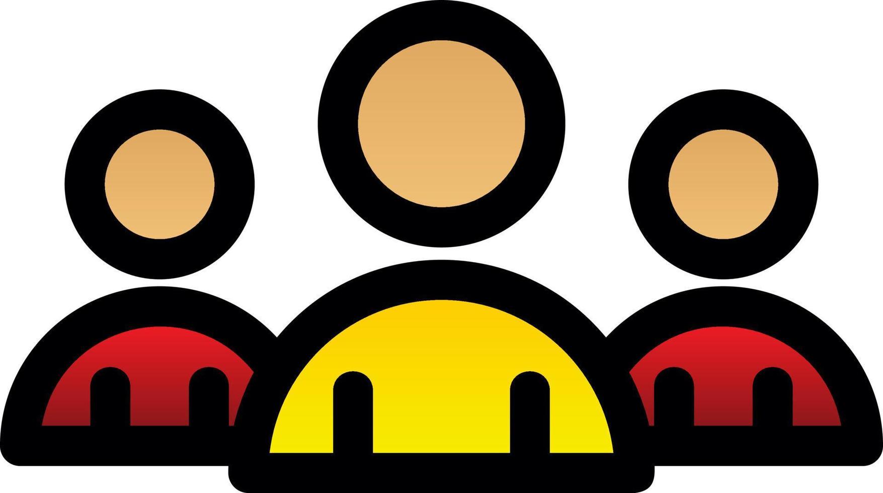Group Vector Icon Design