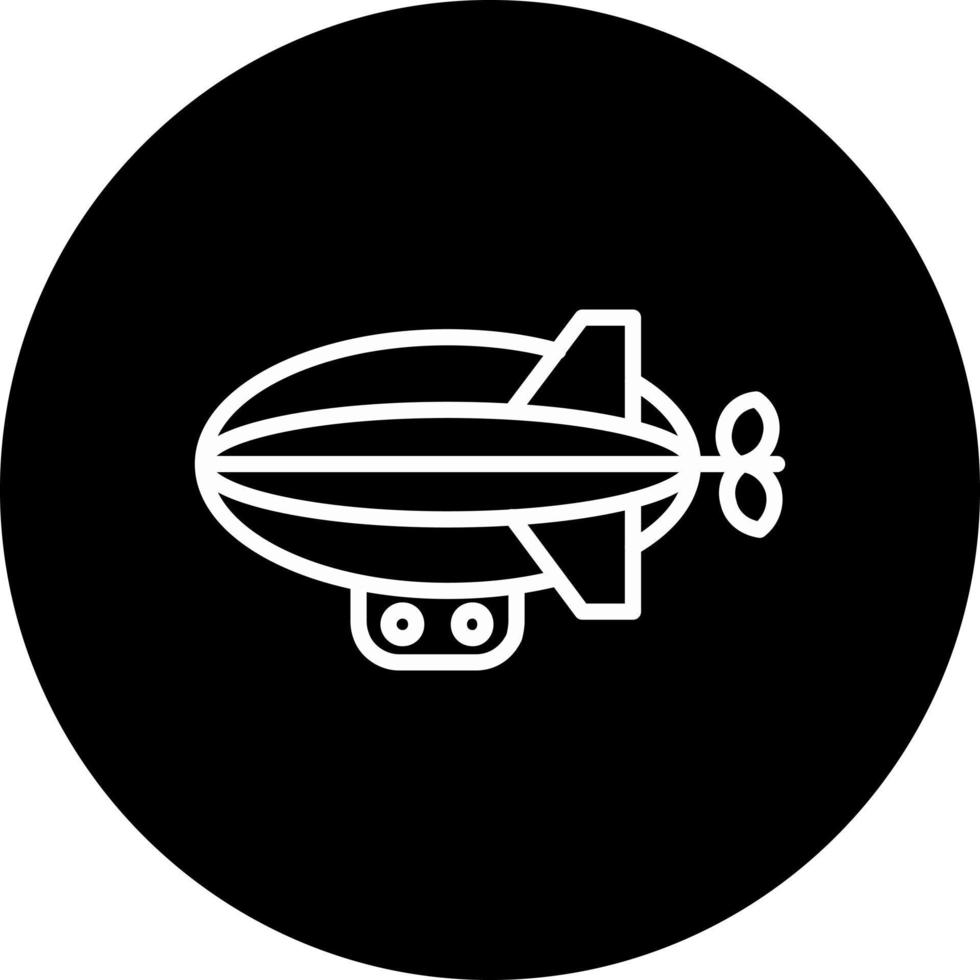 Zeppelin Vector Icon