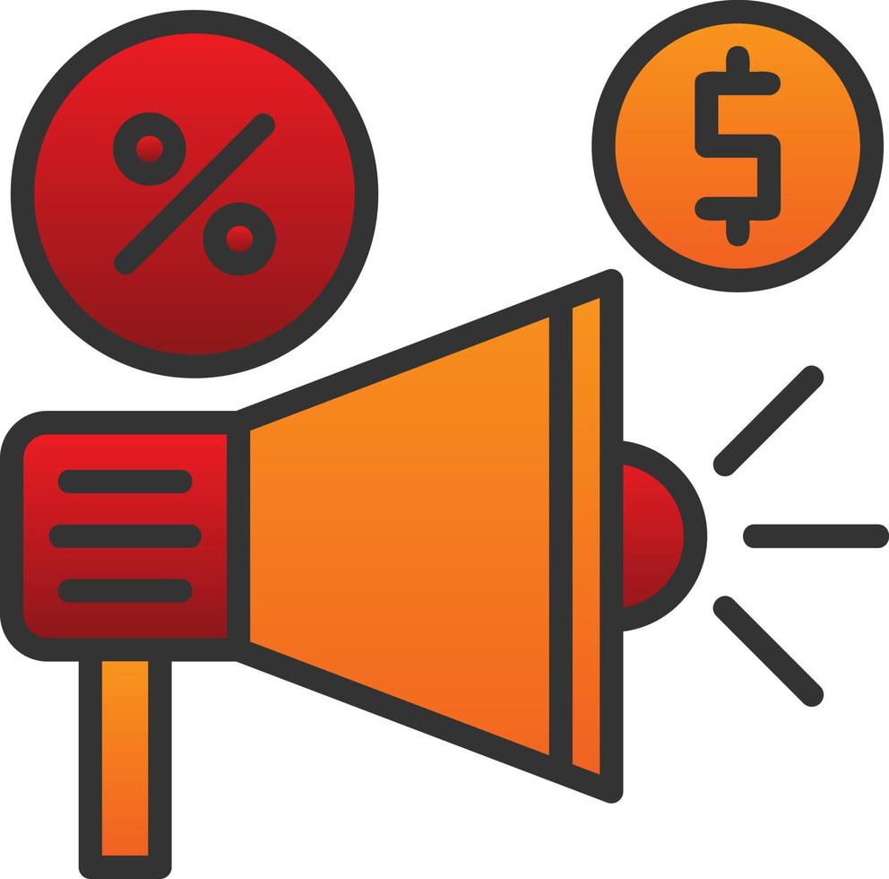 Promotion Vector Icon Design
