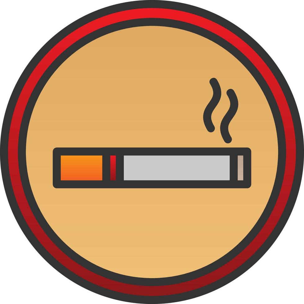 Smoking Vector Icon Design