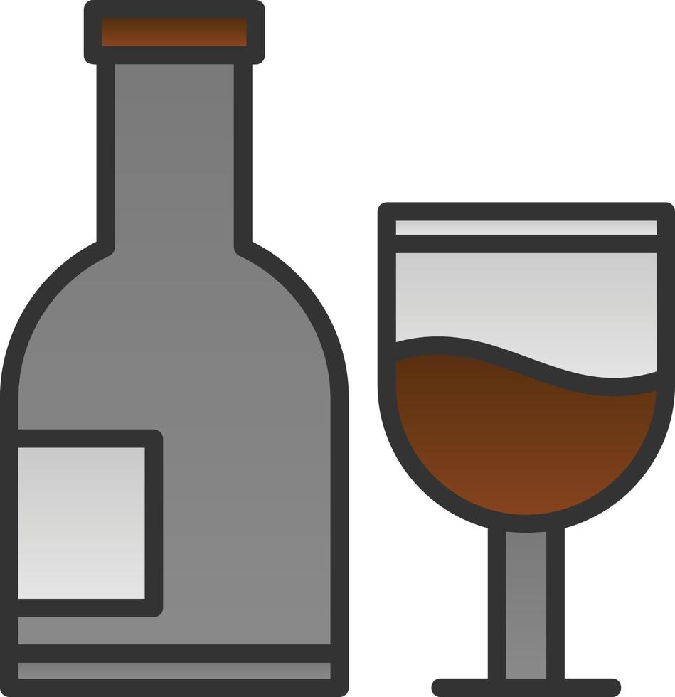 diseño de icono de vector de bebida alcohólica