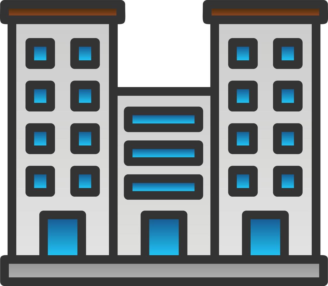 Condominium Vector Icon Design