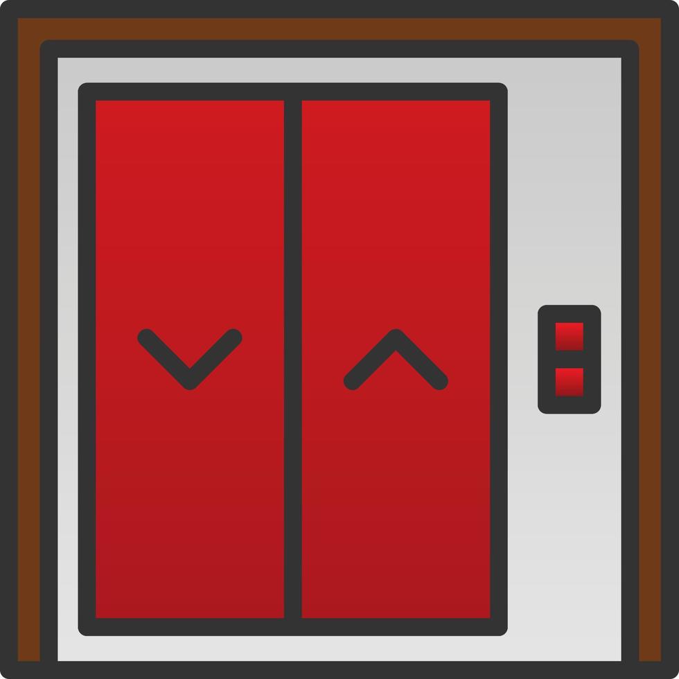 Elevator Vector Icon Design