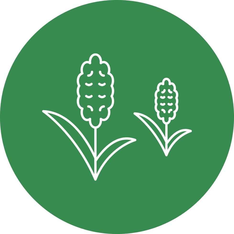 Hyacinth Vector Icon Design