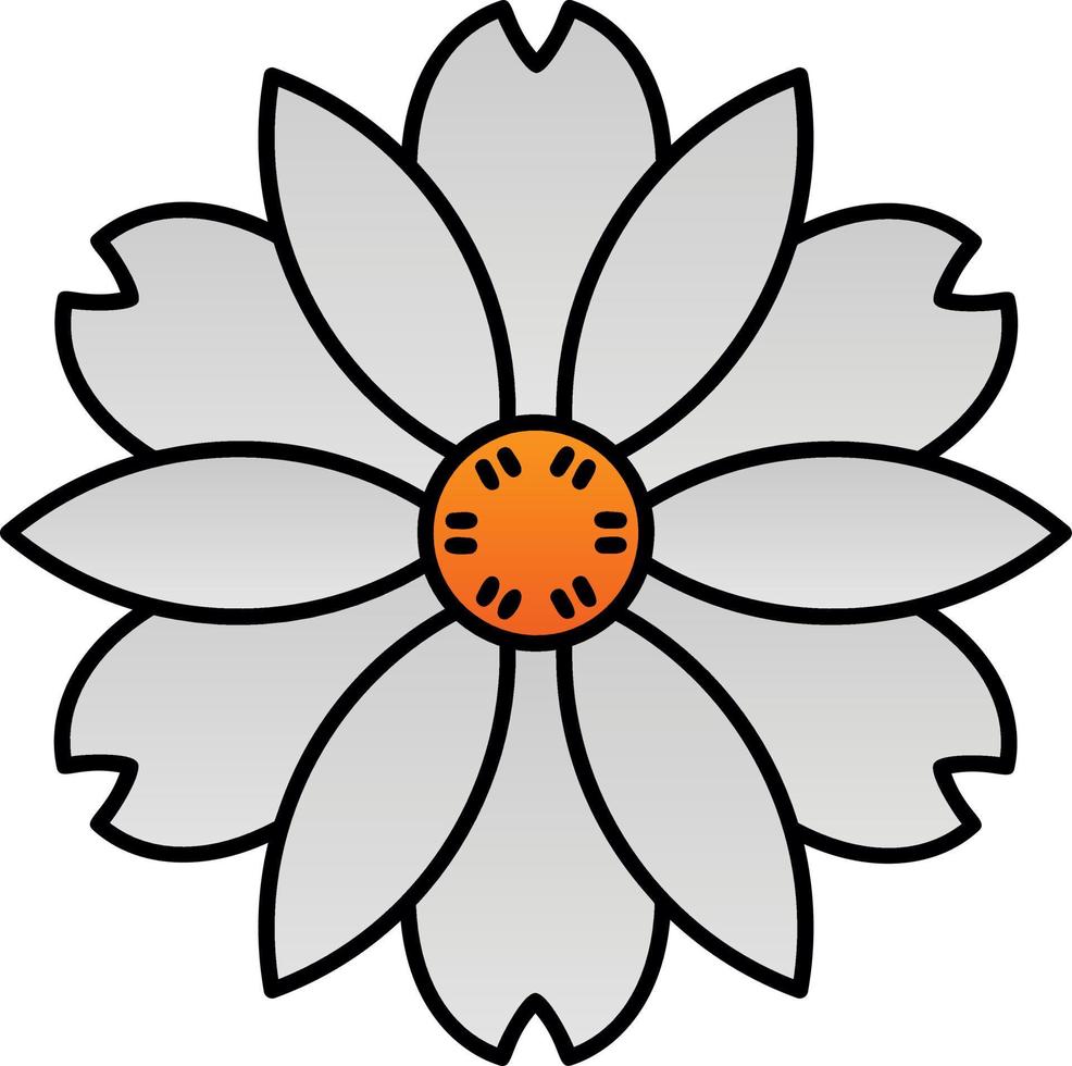 Chamomile Vector Icon Design
