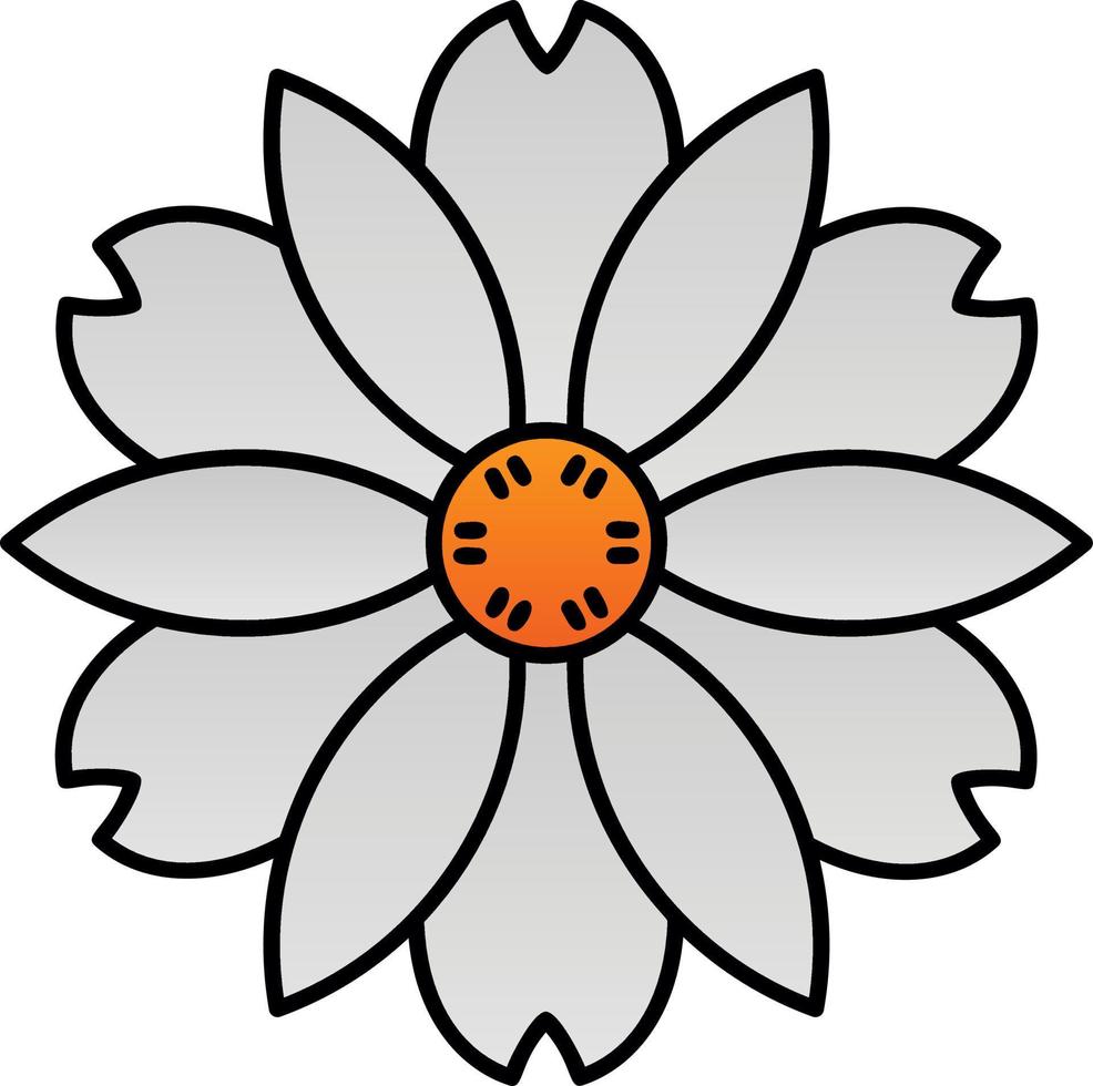 Chamomile Vector Icon Design