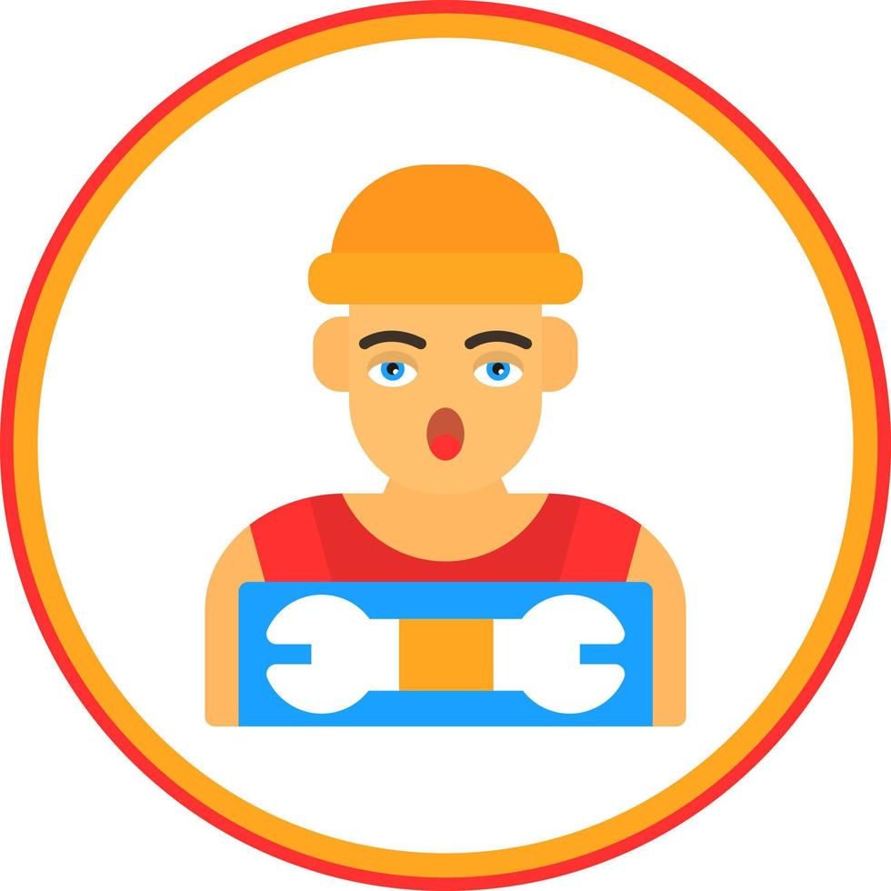 Technician Vector Icon Design