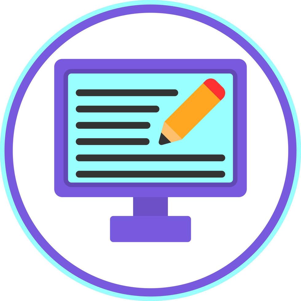 Editor Vector Icon Design