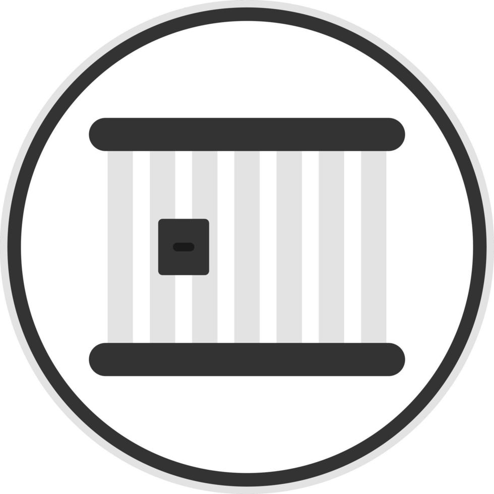 Prison Cell Vector Icon Design