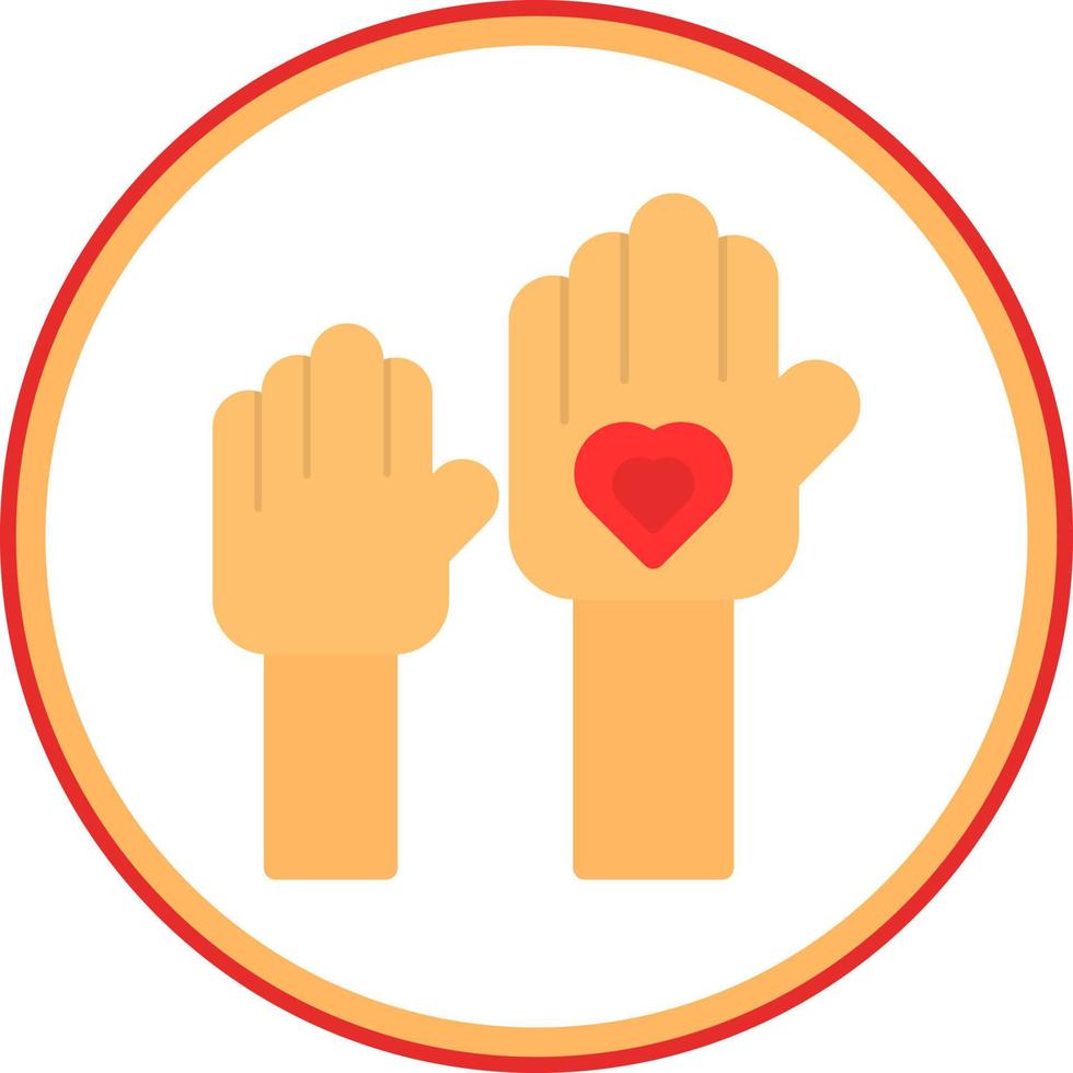 Volunteer Vector Icon Design