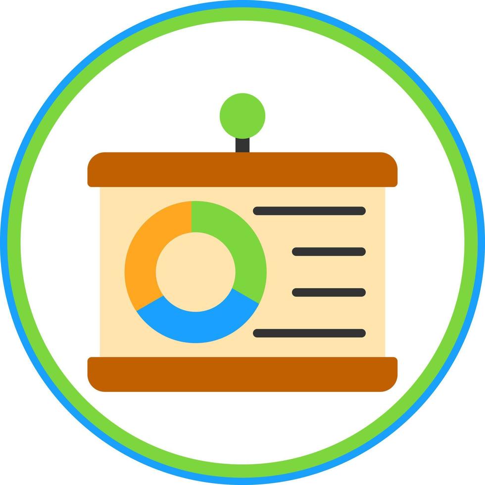Presentation Vector Icon Design