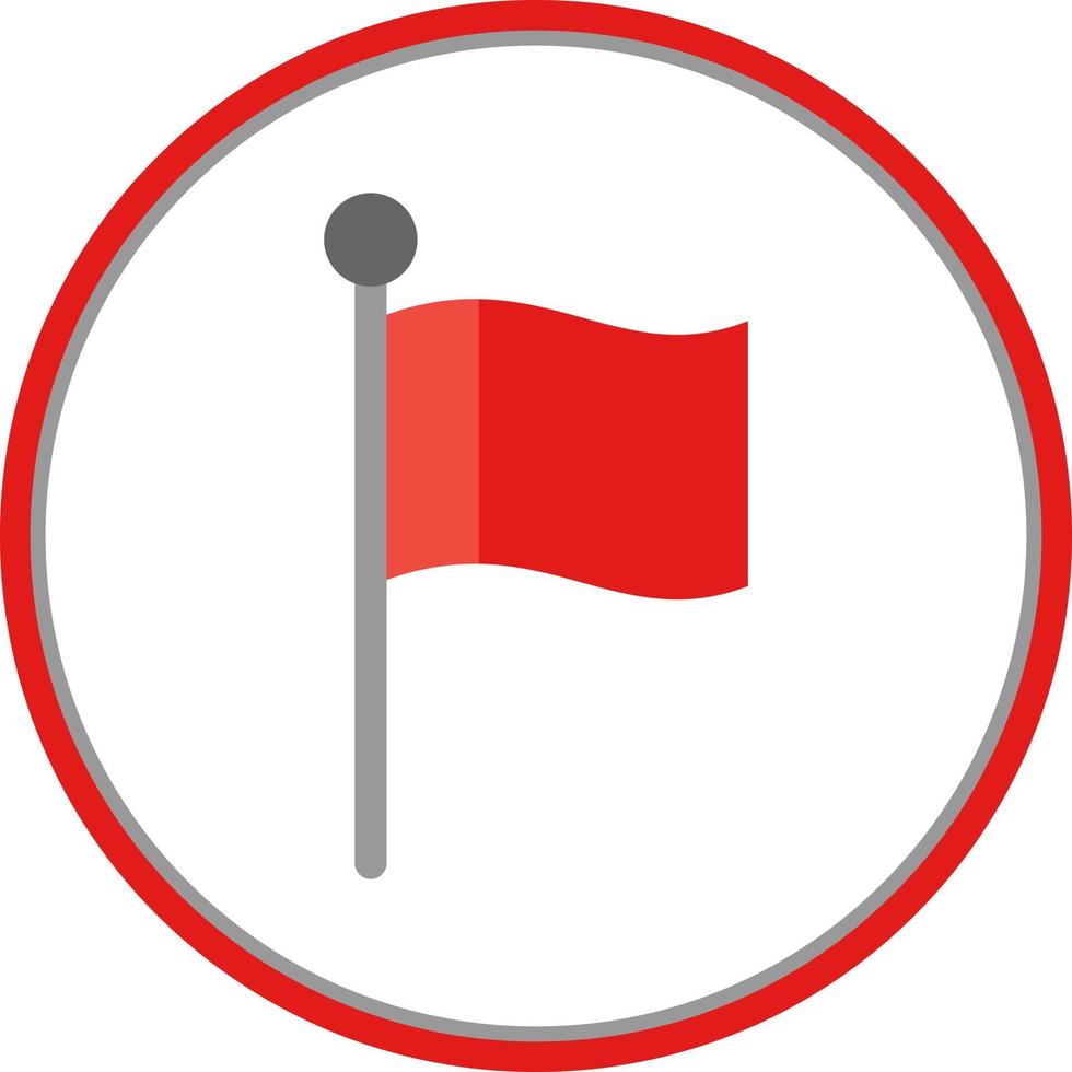 Flag Vector Icon Design