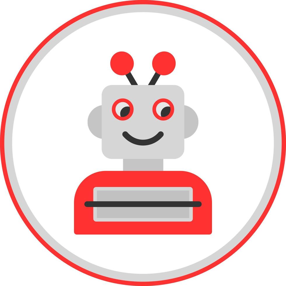 Robotics Engineering Vector Icon Design