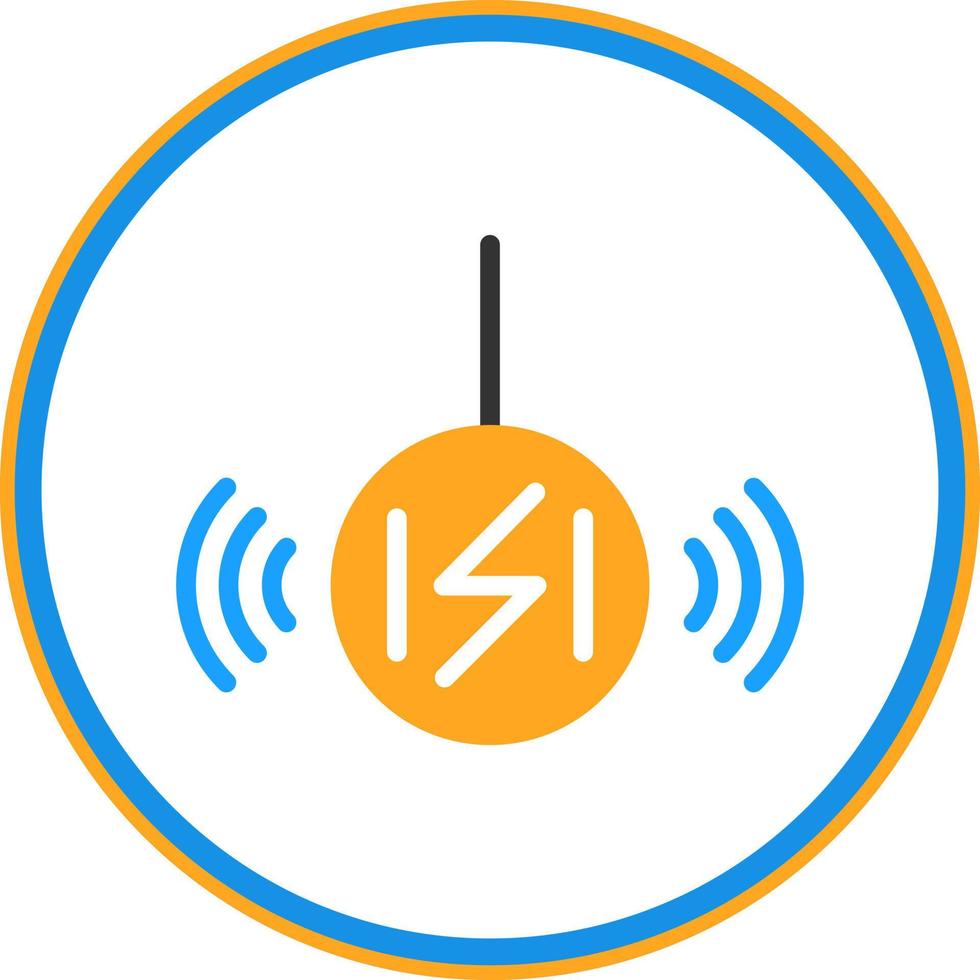 Wireless Charging Vector Icon Design