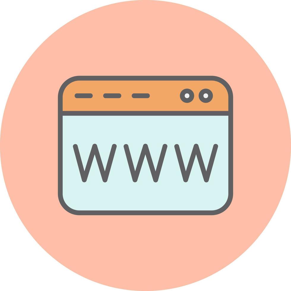 Www Vector Icon