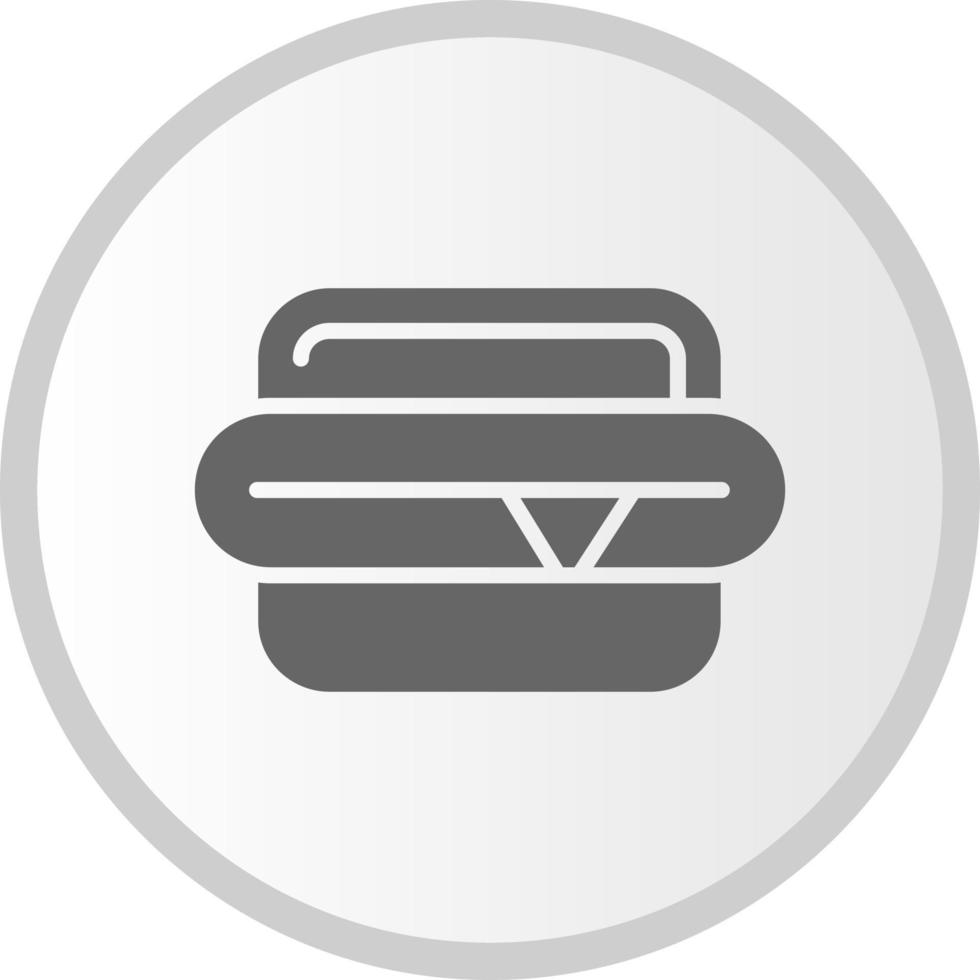 Burger Fast Food Vector Icon