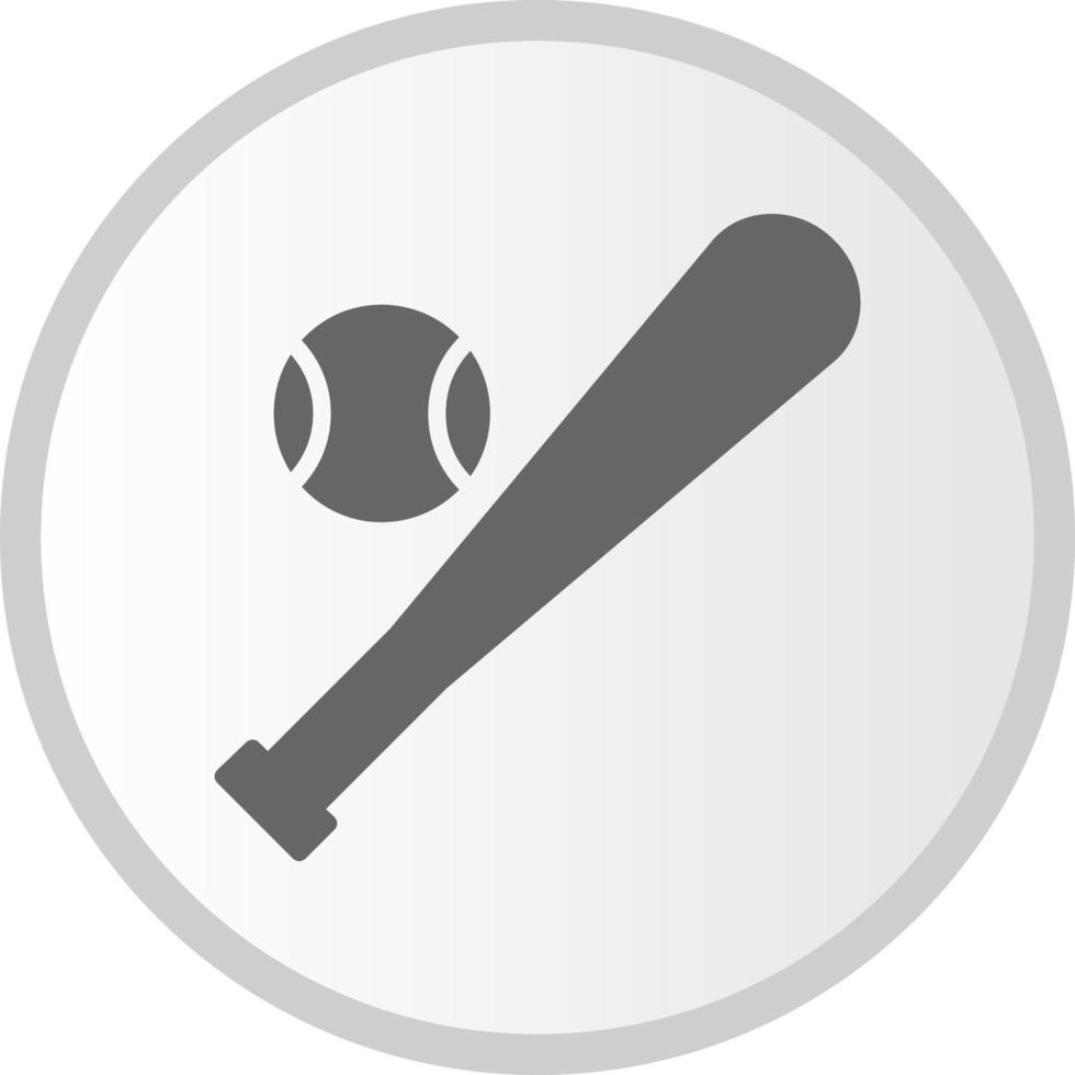 icono de vector de béisbol