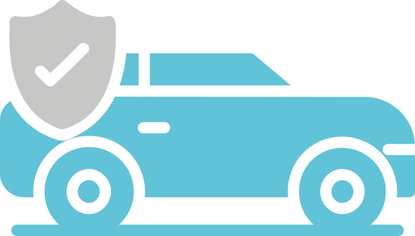 Car Insurance Vector Icon