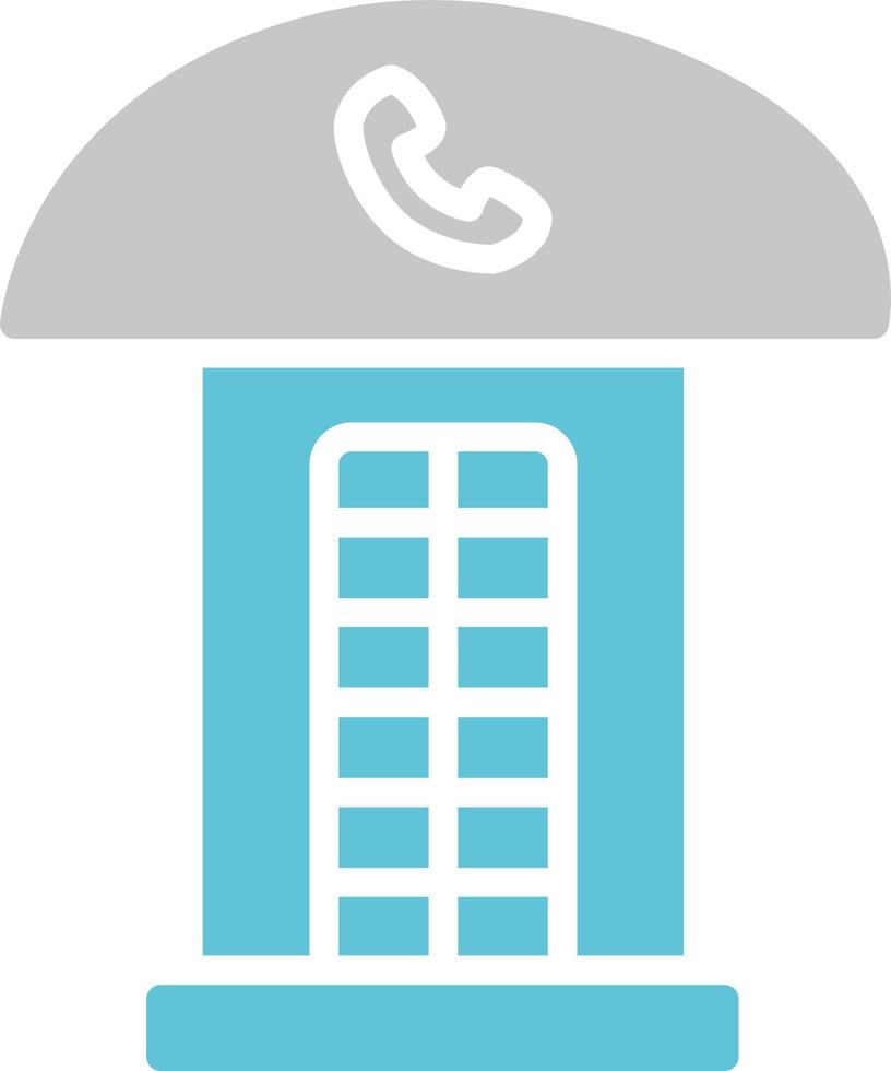 Phone Booth Vector Icon