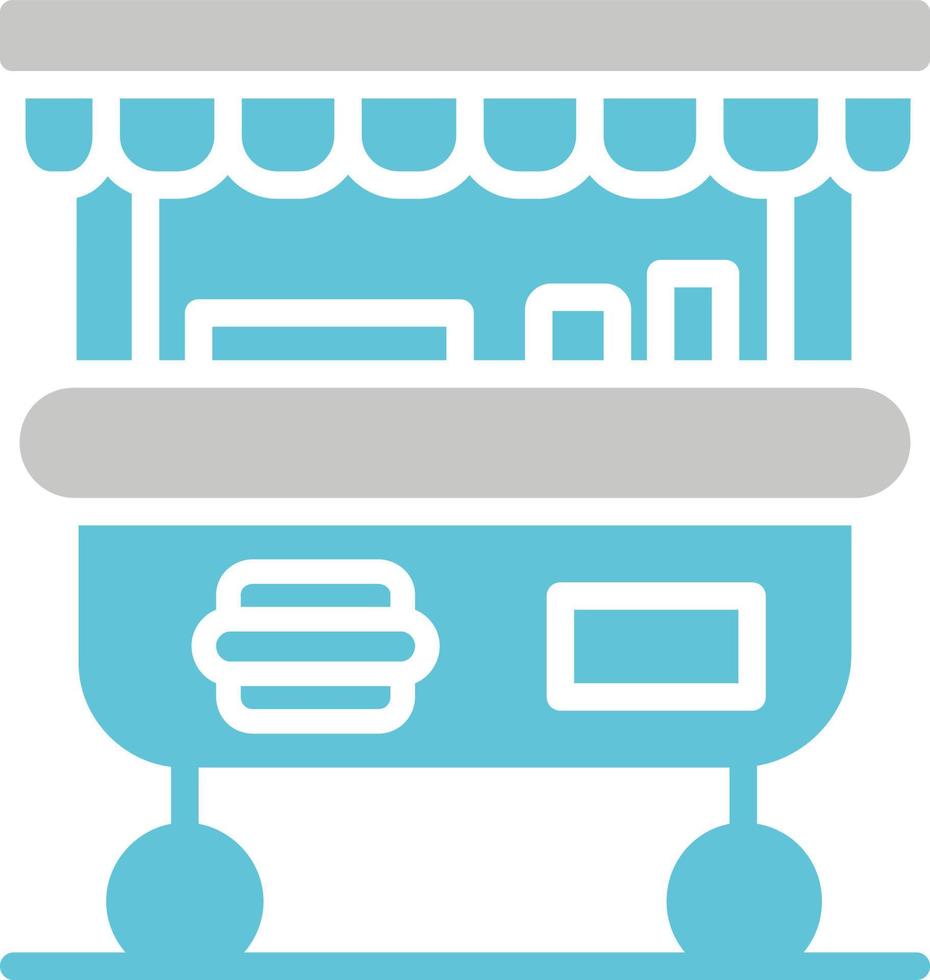 Food Cart Vector Icon