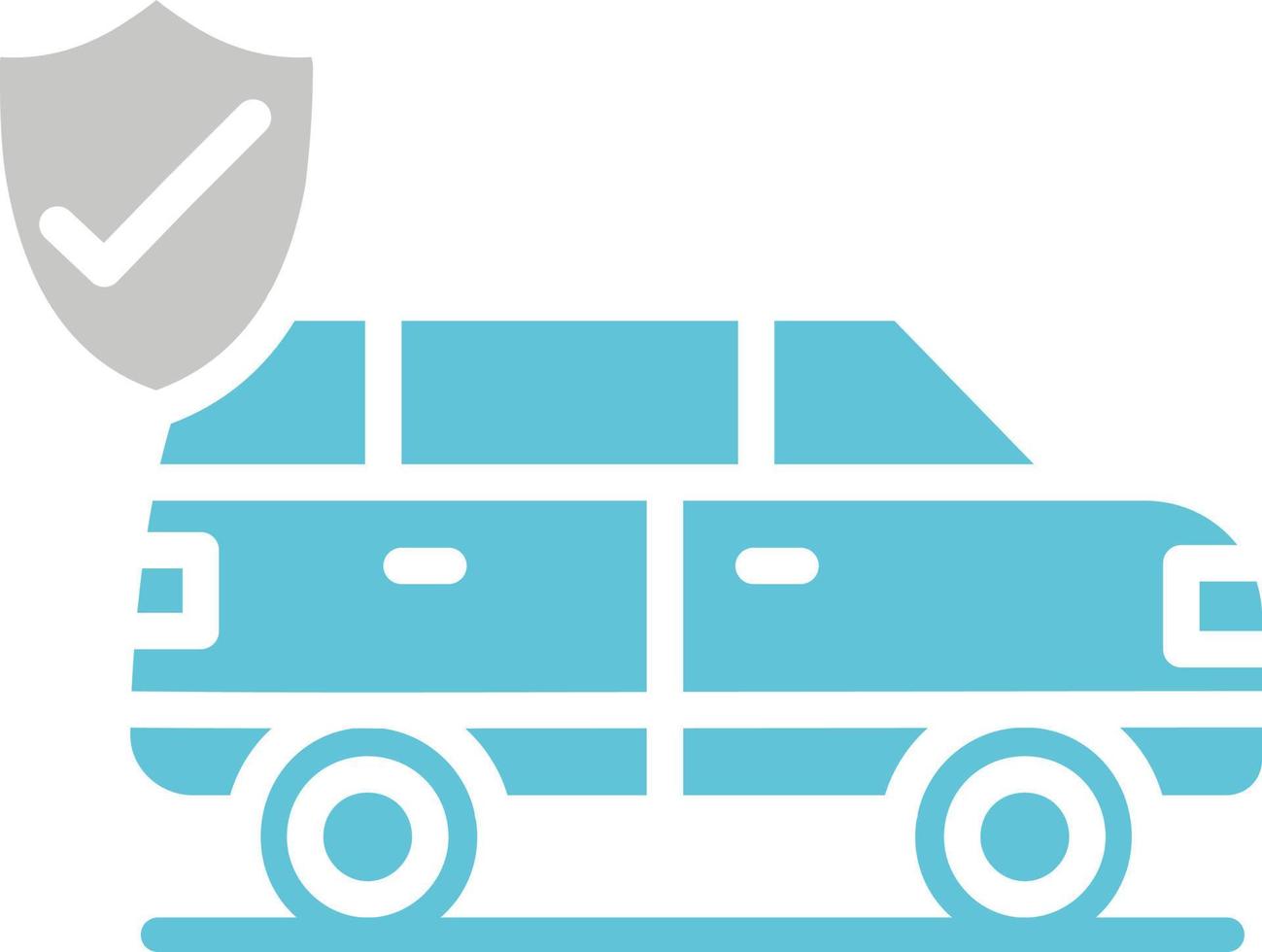 Car Insurance Vector Icon