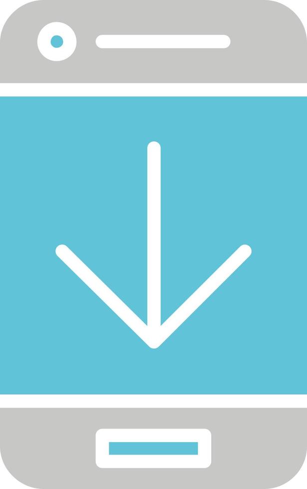 Down Vector Icon