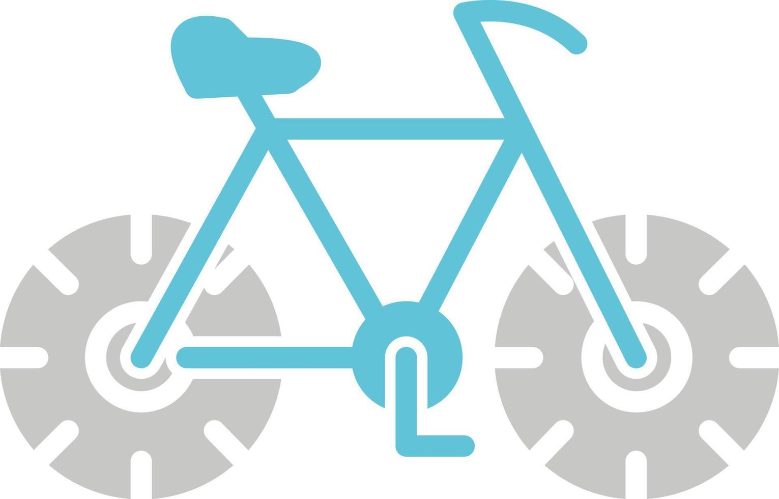 icono de vector de bicicleta