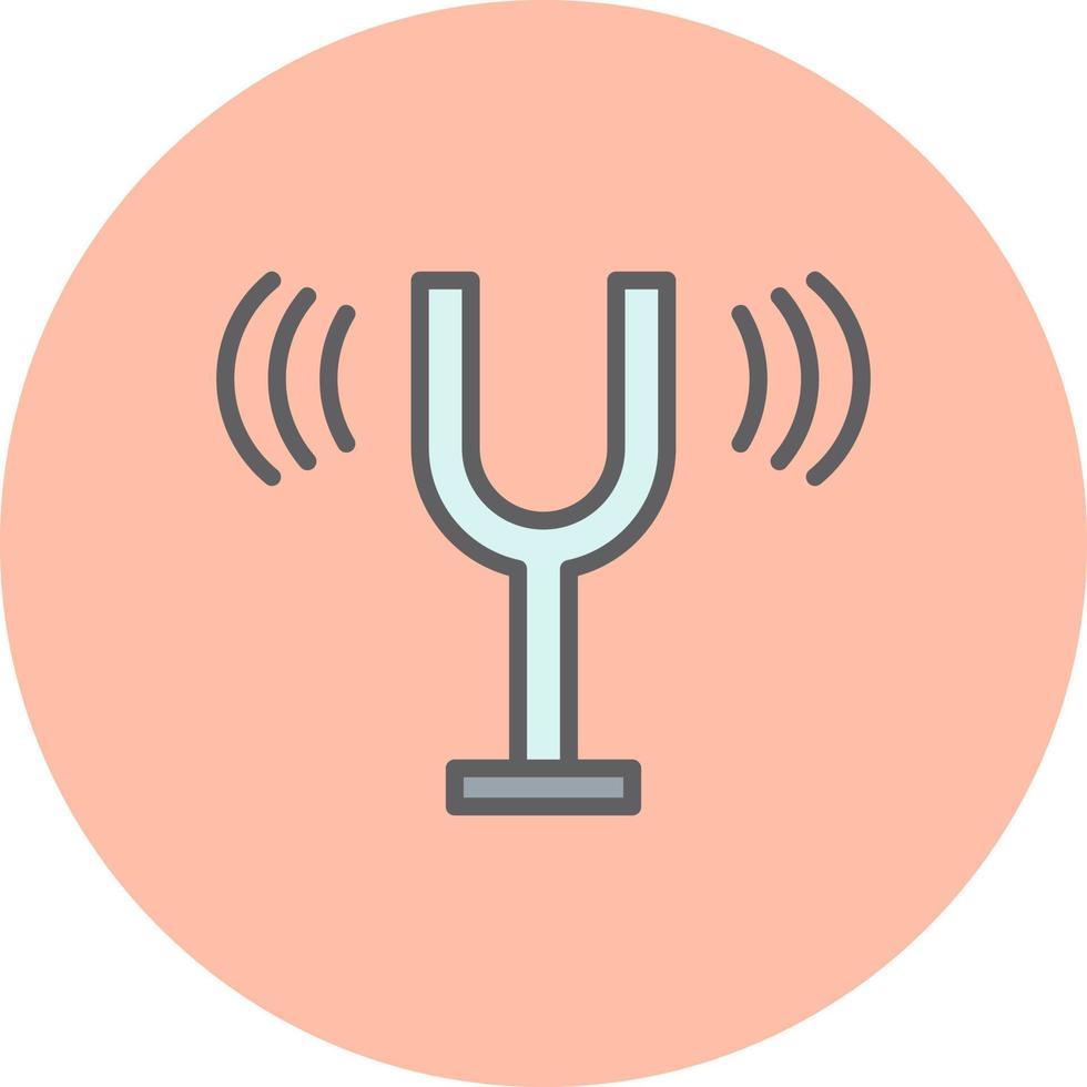 Sound Fork Vector Icon