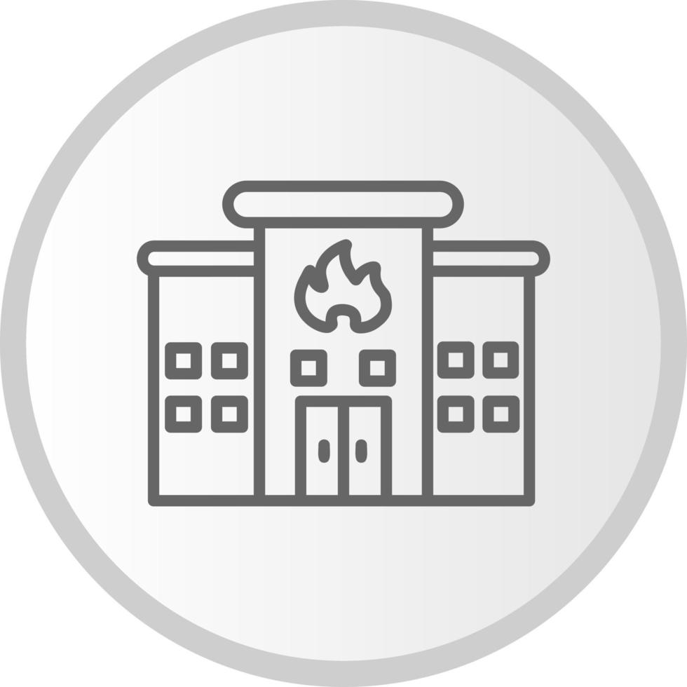 Fire Station Vector Icon