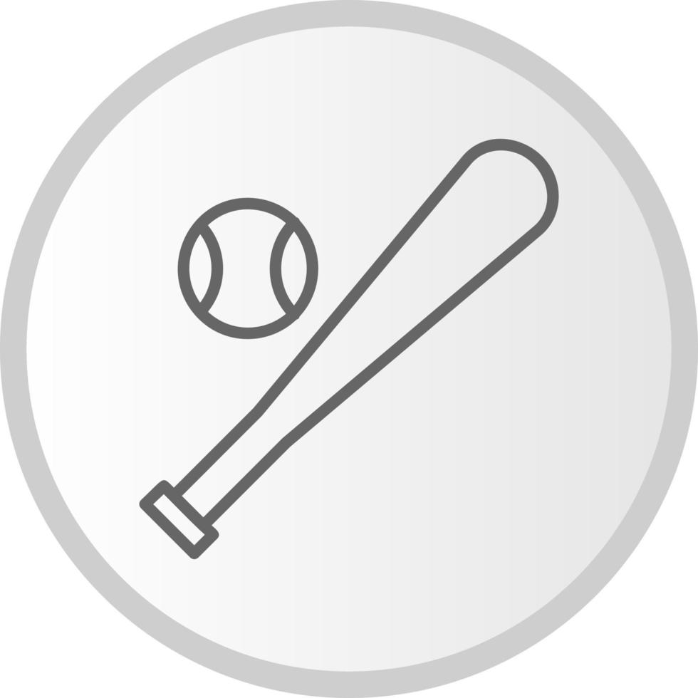 icono de vector de béisbol