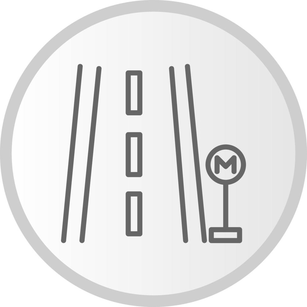 Metro Station Vector Icon