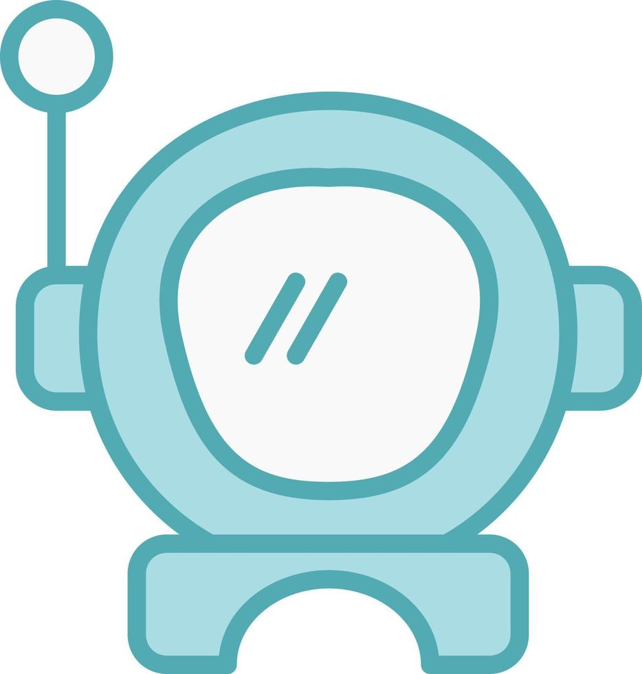 Astronaut Helmet Vector Icon