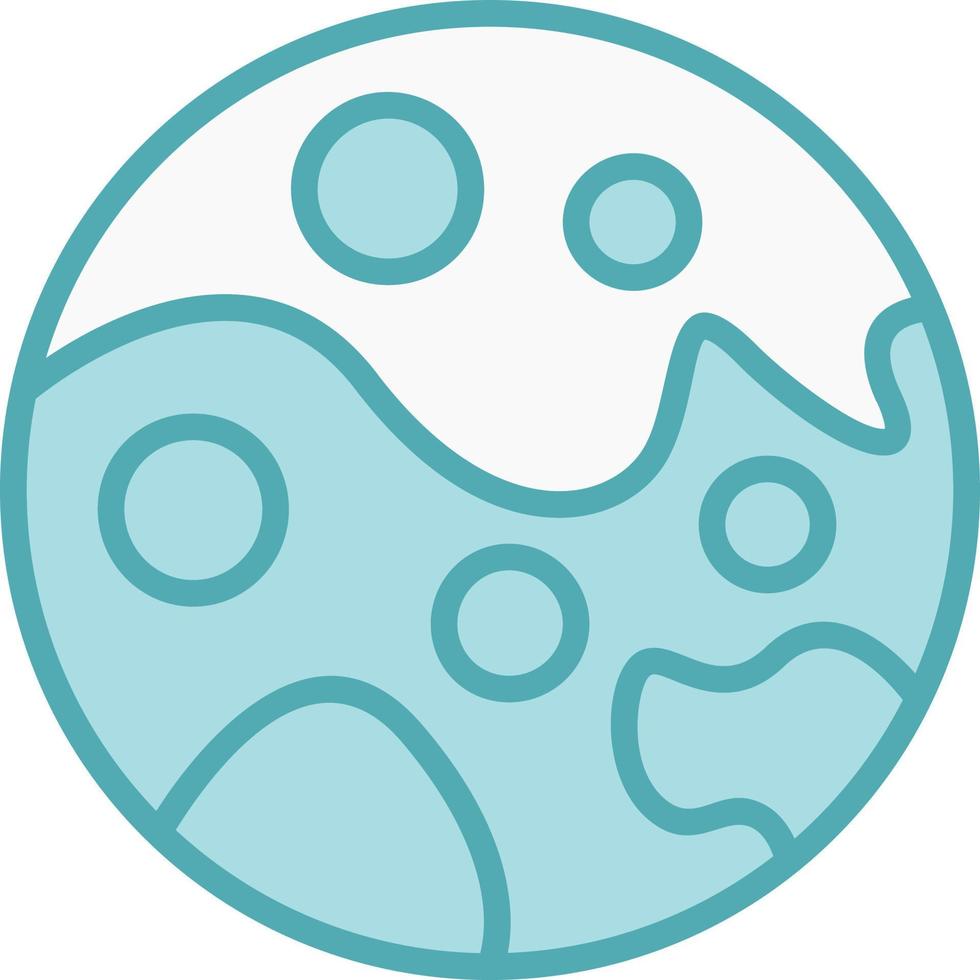 Mars Vector Icon