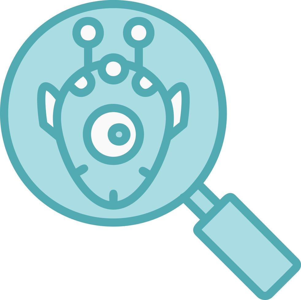Alien Research Vector Icon