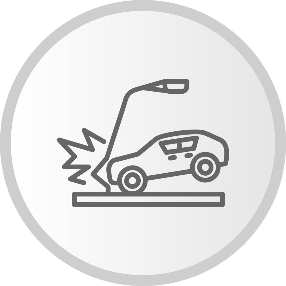 Accident Car Vector Icon